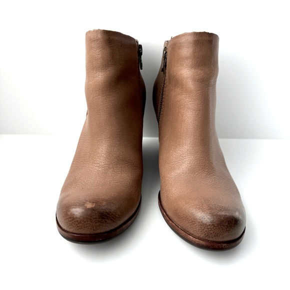 Kork-Ease Natalya Tan Leather Ankle Boot Size 7 - Picture 4 of 8